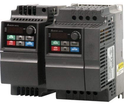 Перетворювач частоти Delta VFD-EL 0.2kW на 230V і 1 Ф входом